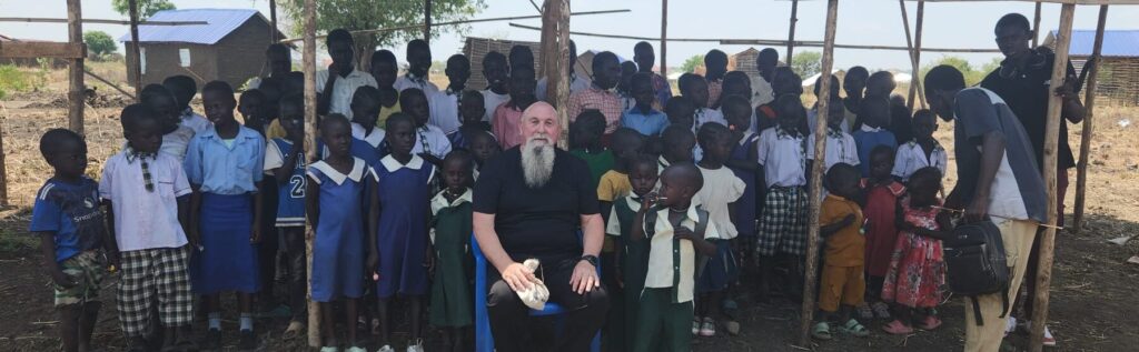 Bryan visiting Lologo School in Juba, South Sudan